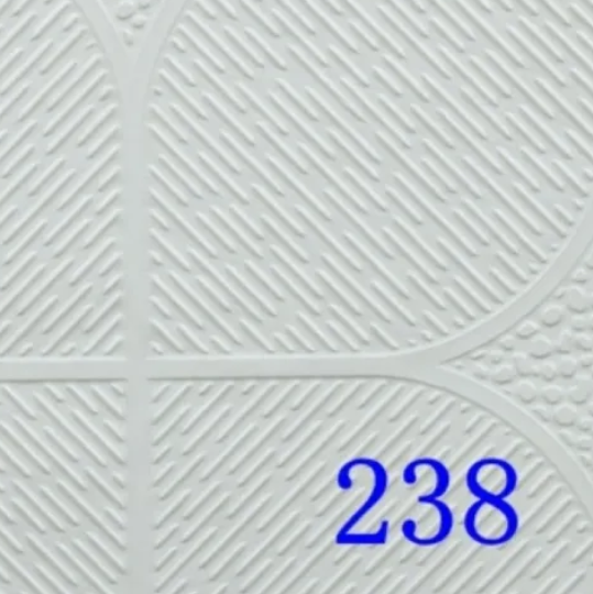 PVC Gypsum Ceiling White Base Color